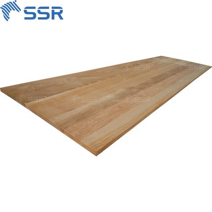 Oak solid wood board